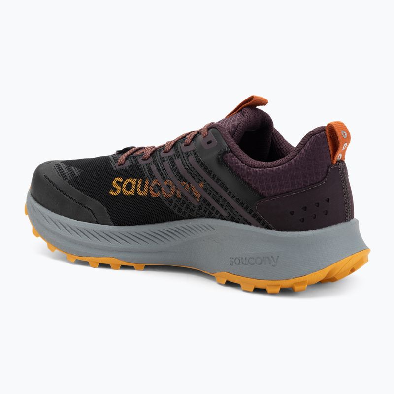 Încălțăminte de alergare pentru bărbați Saucony Ride Trail 2 black/autumn 3