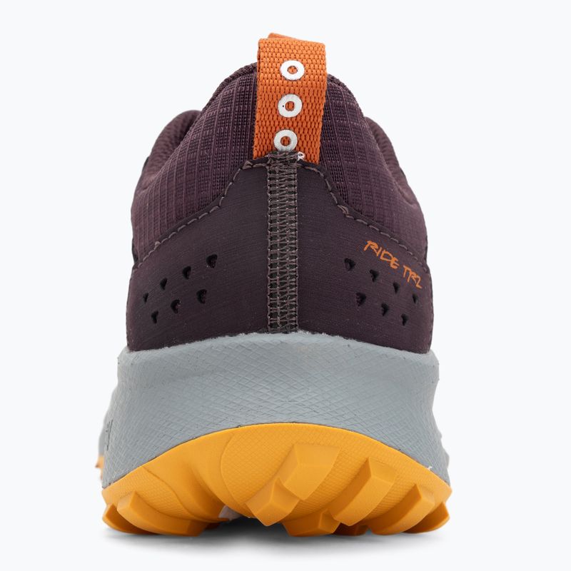 Încălțăminte de alergare pentru bărbați Saucony Ride Trail 2 black/autumn 6