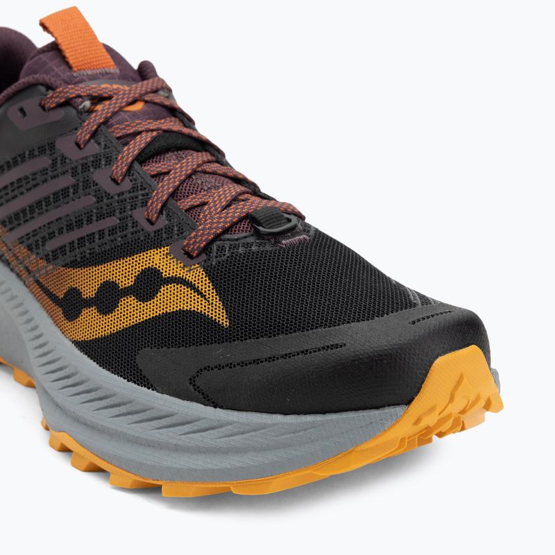 Încălțăminte de alergare pentru bărbați Saucony Ride Trail 2 black/autumn 7