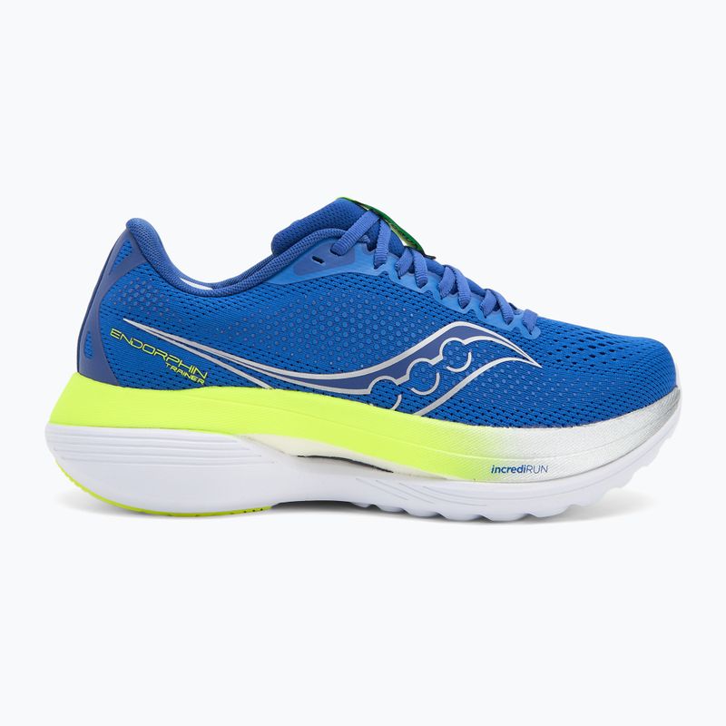 Încălțăminte de alergare pentru bărbați Saucony Endorphin Trainer lapis/citron 2