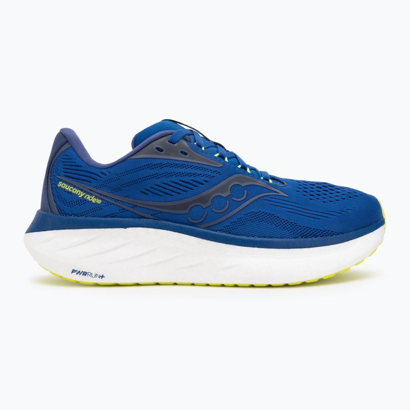 Încălțăminte de alergare pentru bărbați Saucony Ride 18 lapis/citron 2