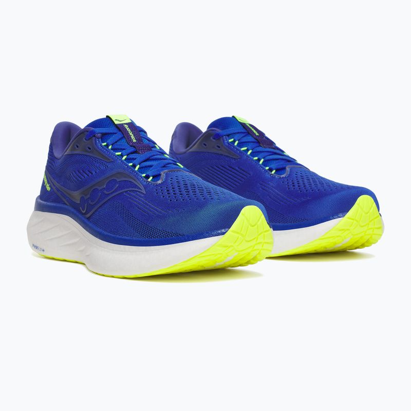 Încălțăminte de alergare pentru bărbați Saucony Ride 18 lapis/citron 10