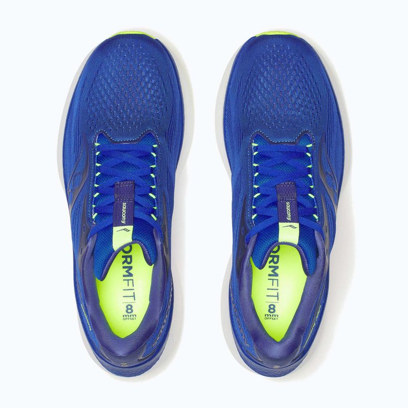 Încălțăminte de alergare pentru bărbați Saucony Ride 18 lapis/citron 12