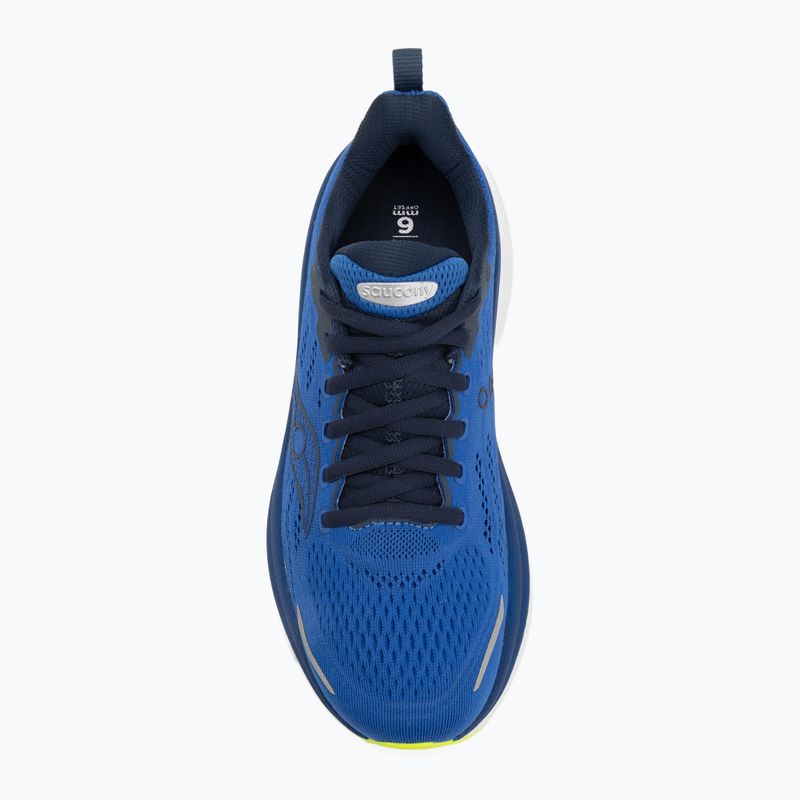 Încălțăminte de alergare pentru bărbați Saucony Hurricane 25 lapis/citron 5