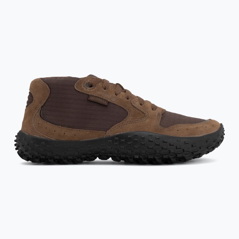 Încălțăminte barefoot pentru bărbați Merrell Wrapt Sneaker Mid Wp coffee 2