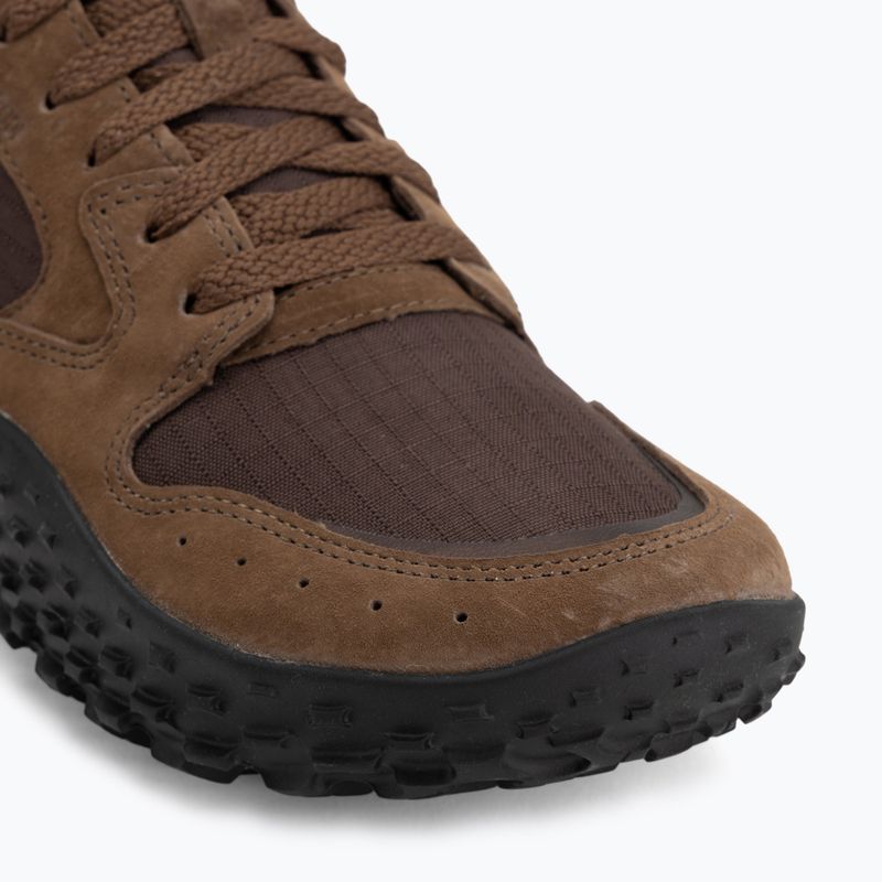 Încălțăminte barefoot pentru bărbați Merrell Wrapt Sneaker Mid Wp coffee 7