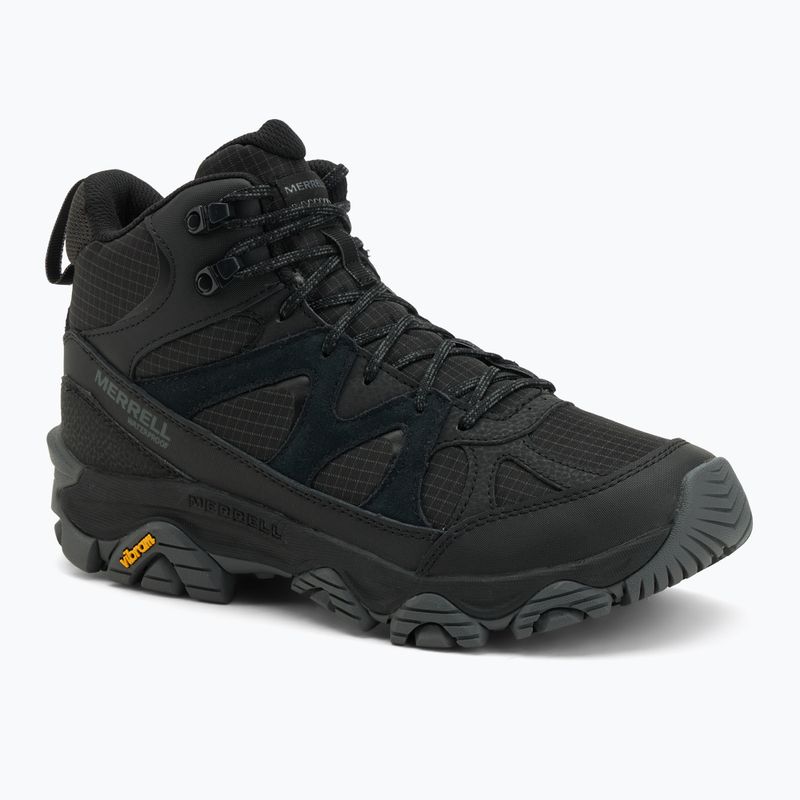 Încălțăminte de drumeție pentru bărbați Merrell Thermo Snow Grip Mid Wp black