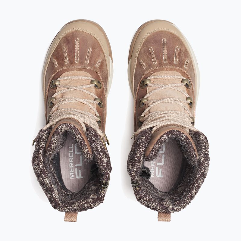 Ghete pentru bărbați Merrell Siren 4 Thermo Mid Zip WP black 6