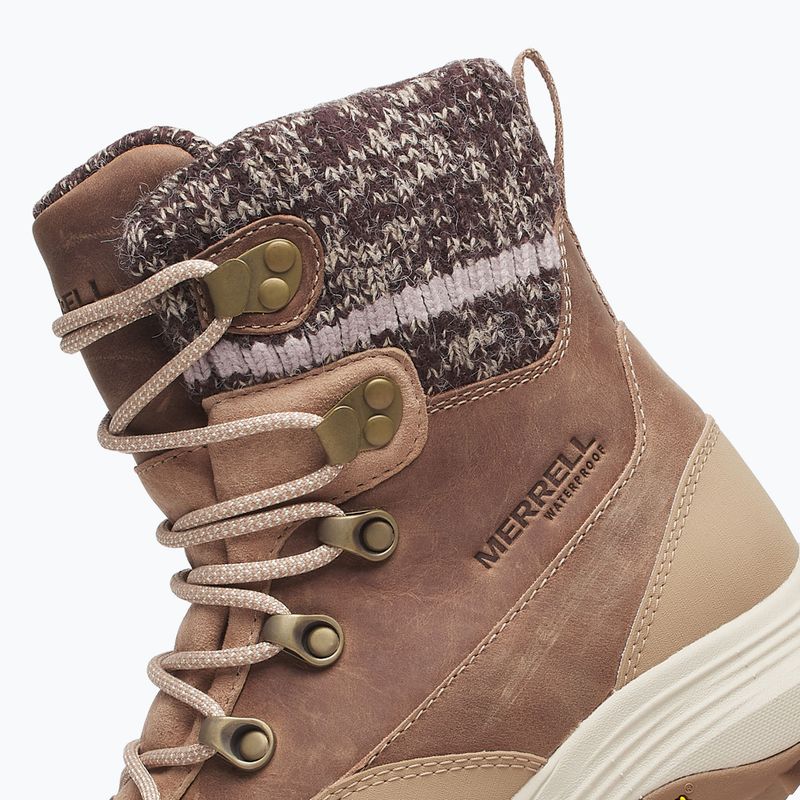 Ghete pentru bărbați Merrell Siren 4 Thermo Mid Zip WP black 7