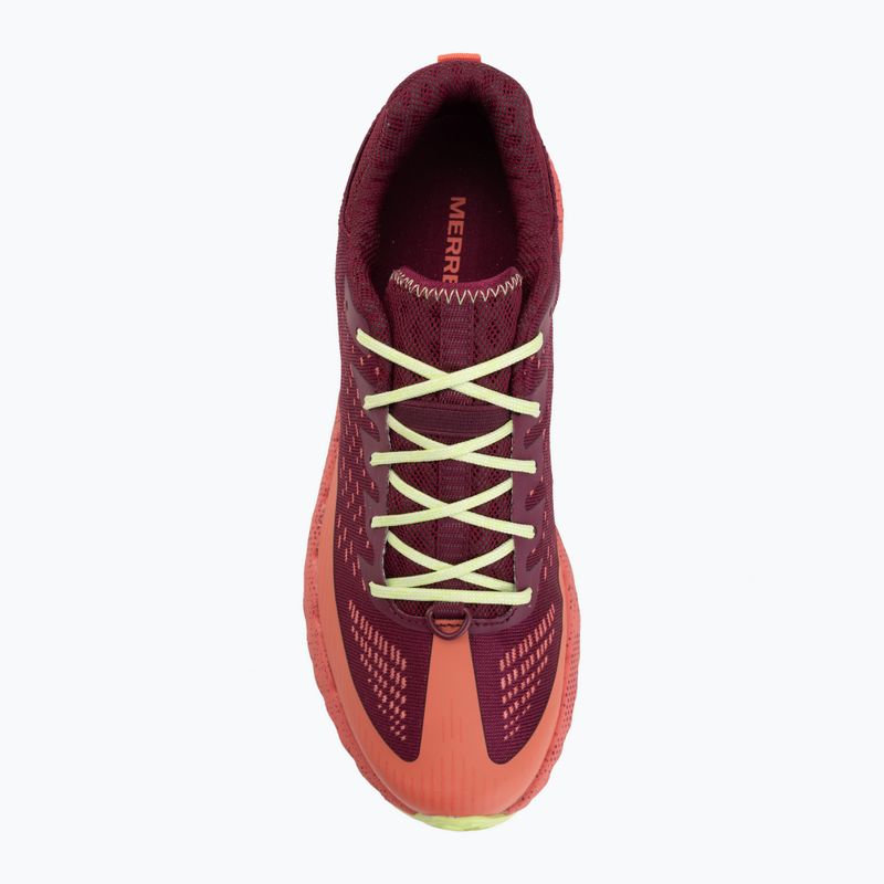 Încălțăminte de alergare pentru bărbați Merrell Agility Peak 5 3D mtl flare/crimson 5
