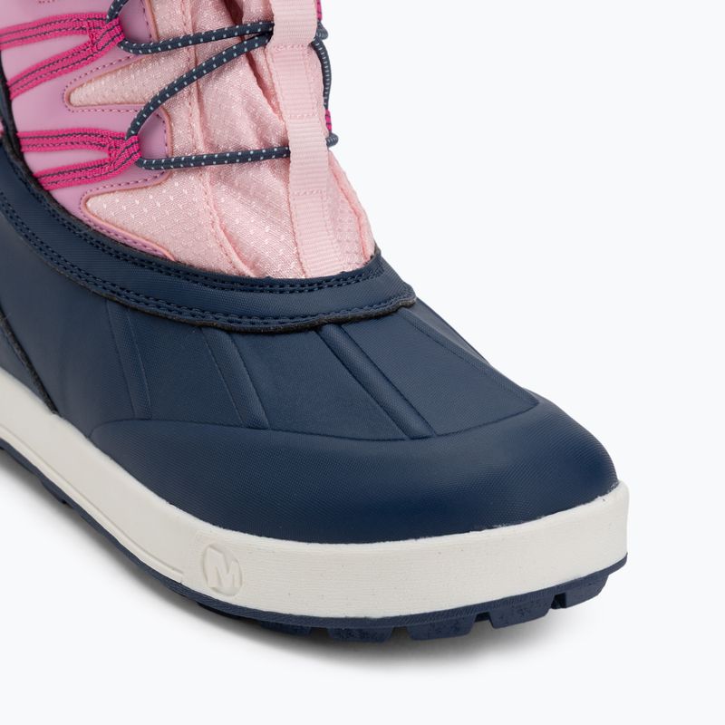 Ghete pentru copii Merrell Snow Bank 5.0 WP navy/pink 7
