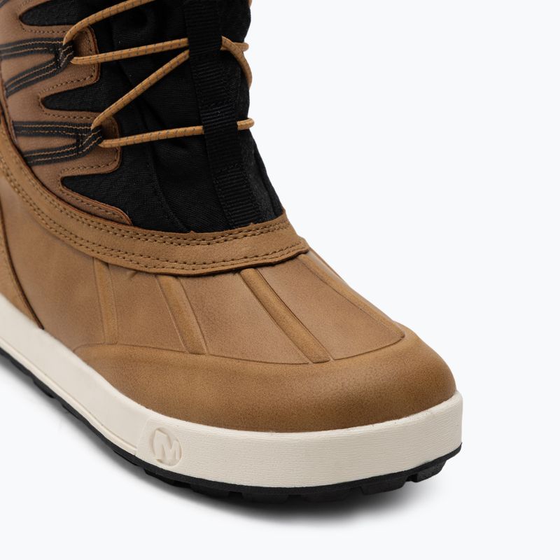 Ghete pentru copii Merrell Snow Bank 5.0 WP wheat/black 7