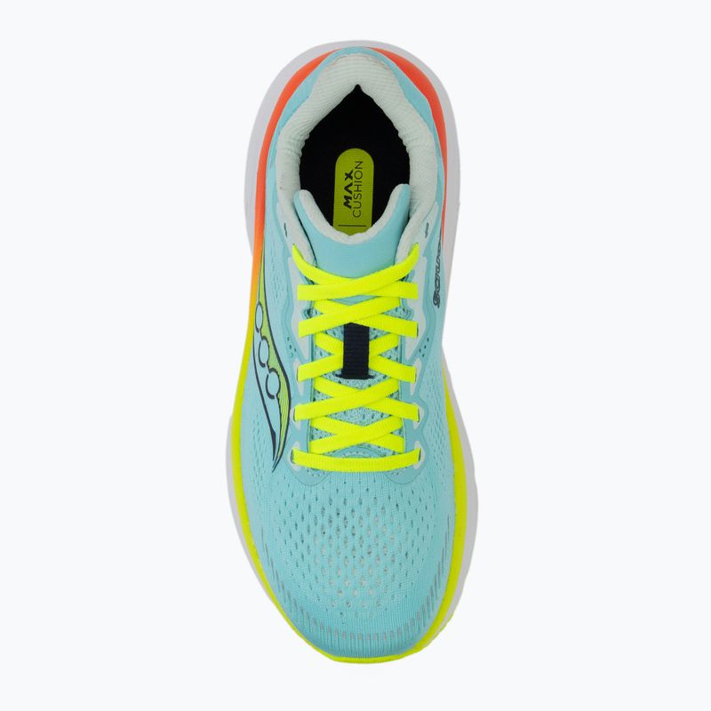 Încălțăminte de alergare pentru femei Saucony Guide 19 splash/lemon 5