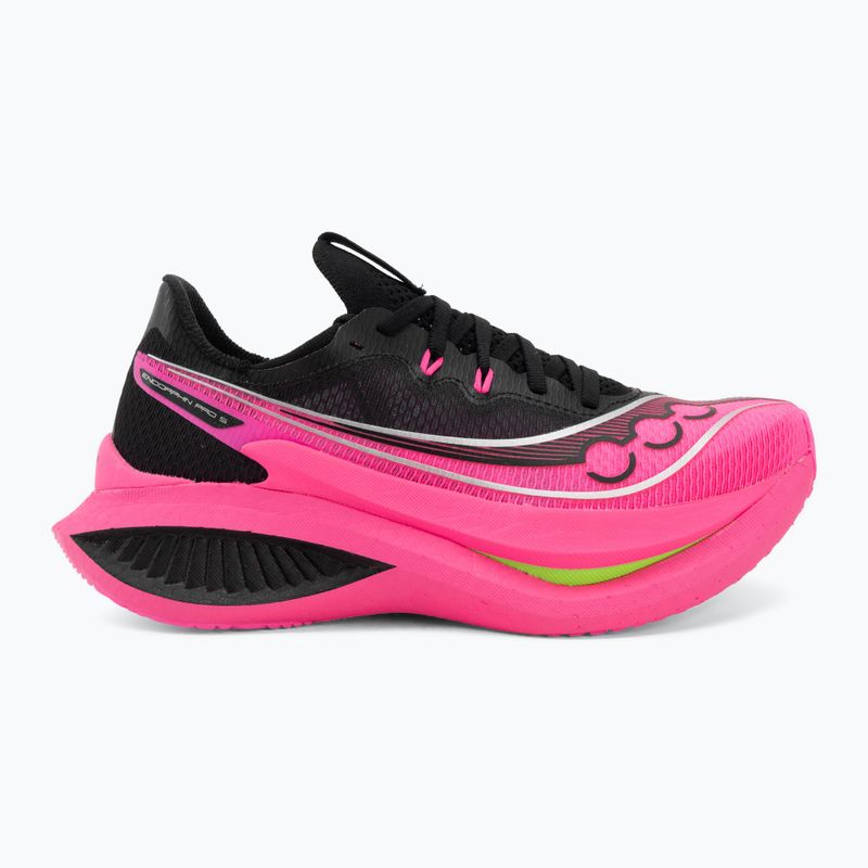 Încălțăminte de alergare pentru femei Saucony Endorphin Pro 5 black/shock 2