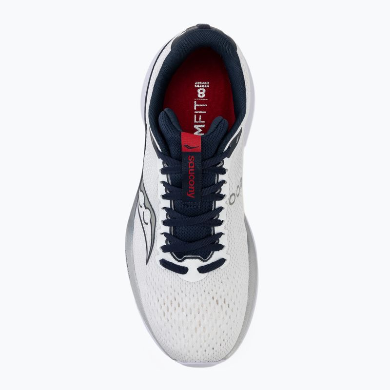 Încălțăminte de alergare pentru bărbați Saucony Endorphin Trainer white/navy 5