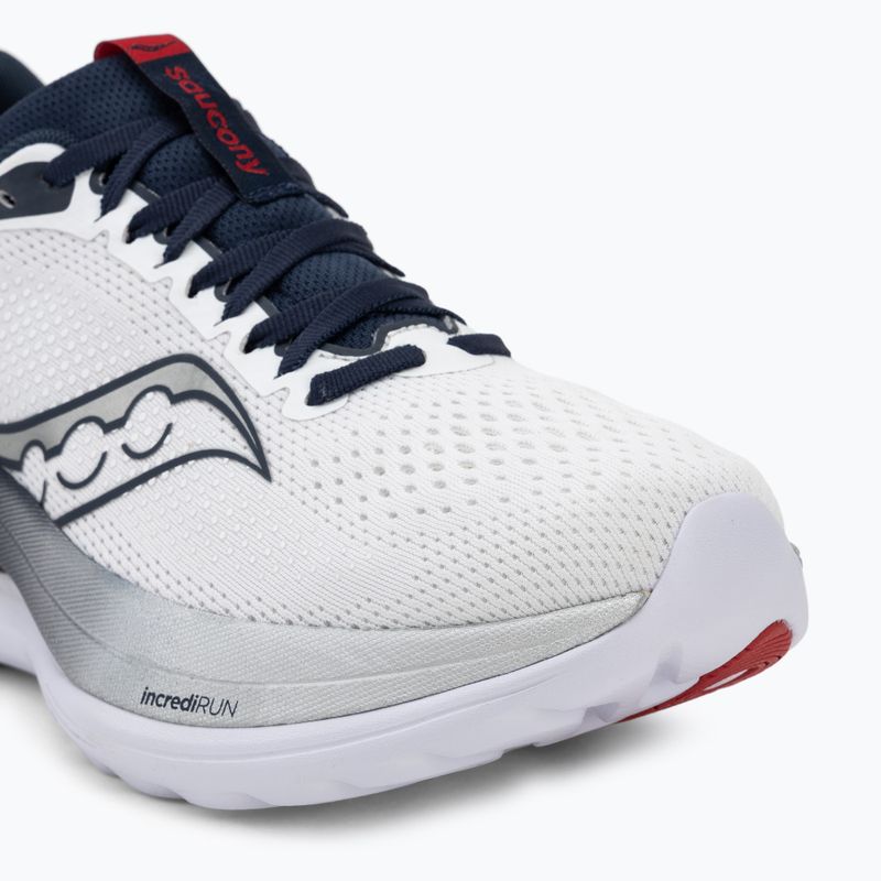 Încălțăminte de alergare pentru bărbați Saucony Endorphin Trainer white/navy 7