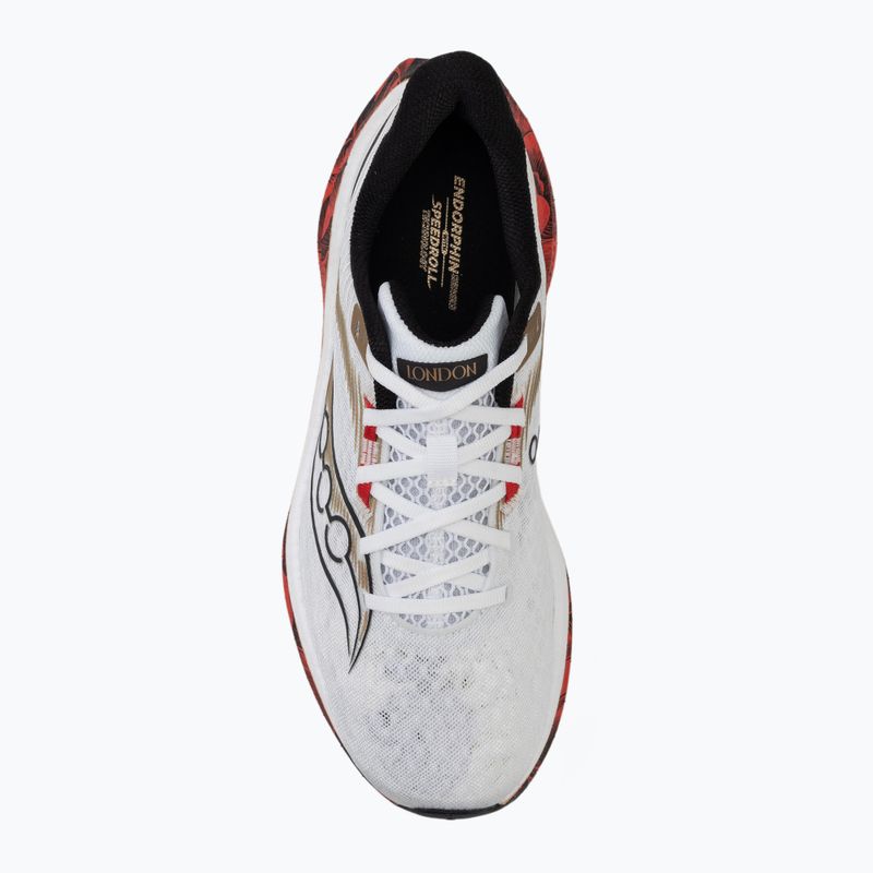 Încălțăminte de alergare pentru bărbați Saucony Endorphin Speed 5 white/black 5