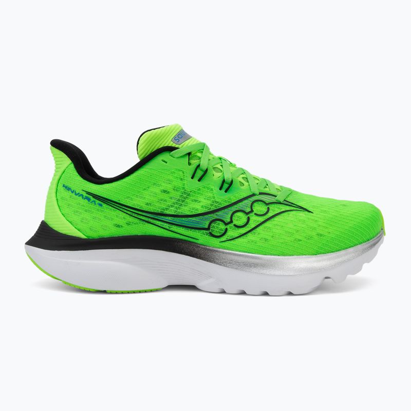 Încălțăminte de alergare pentru bărbați Saucony Kinvara 16 slime/black 2