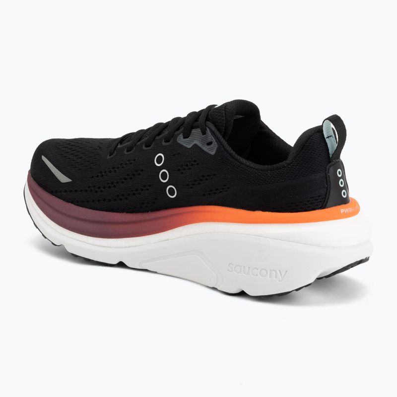 Încălțăminte de alergare pentru bărbați Saucony Hurricane 25 black/crimson 3