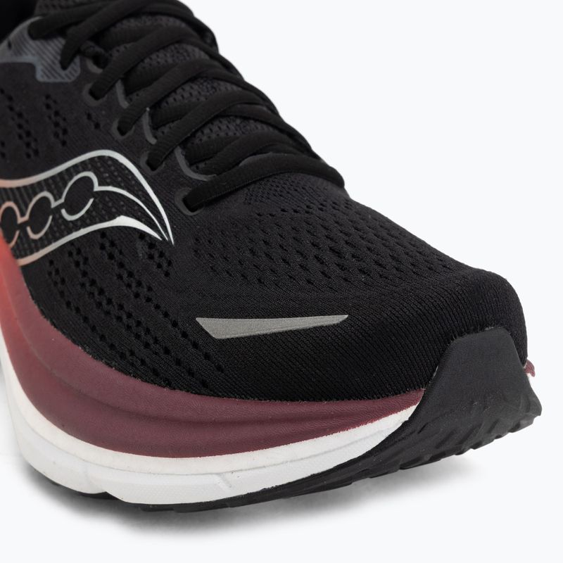 Încălțăminte de alergare pentru bărbați Saucony Hurricane 25 black/crimson 7