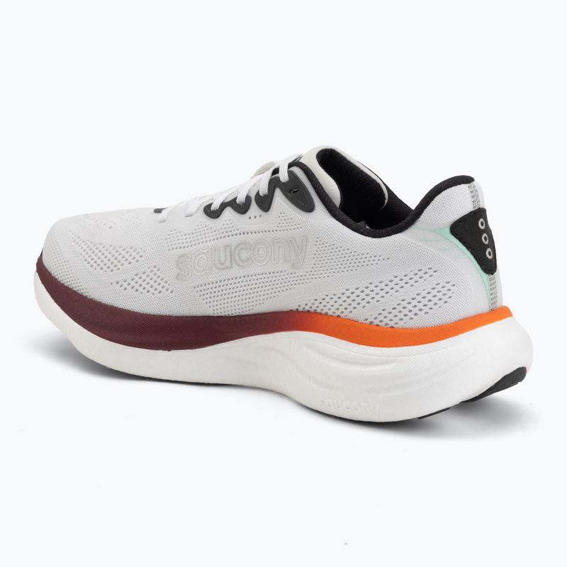 Încălțăminte de alergare pentru bărbați Saucony Ride 19 white/crimson 3