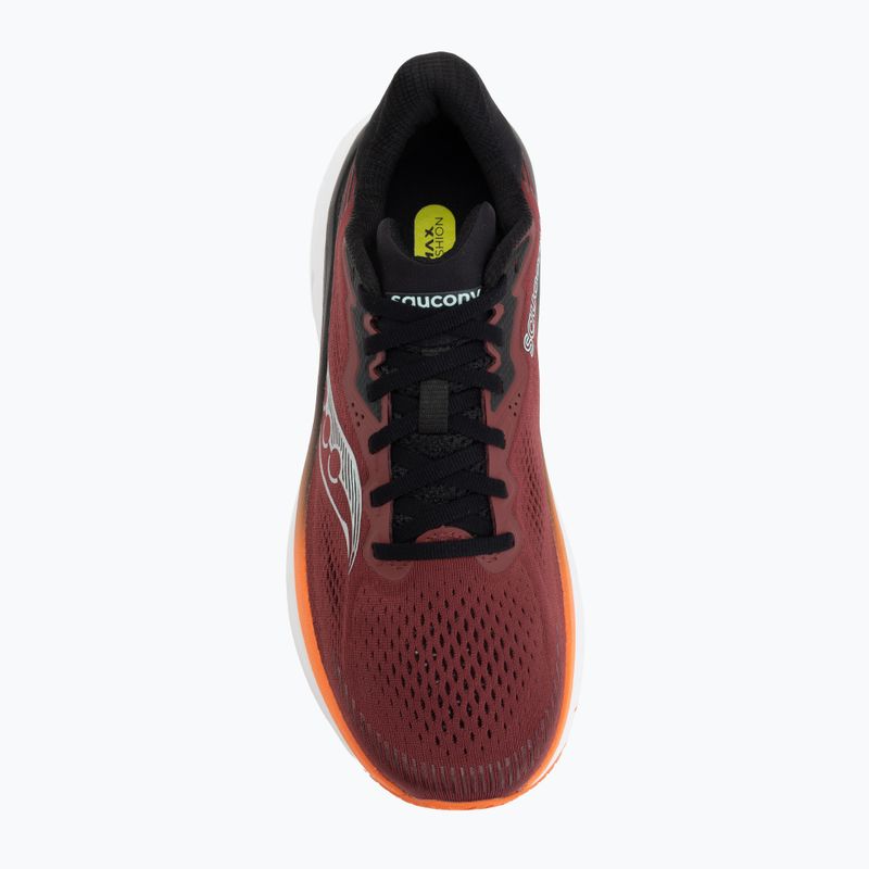 Încălțăminte de alergare pentru bărbați Saucony Guide 19 crimson/fire 5