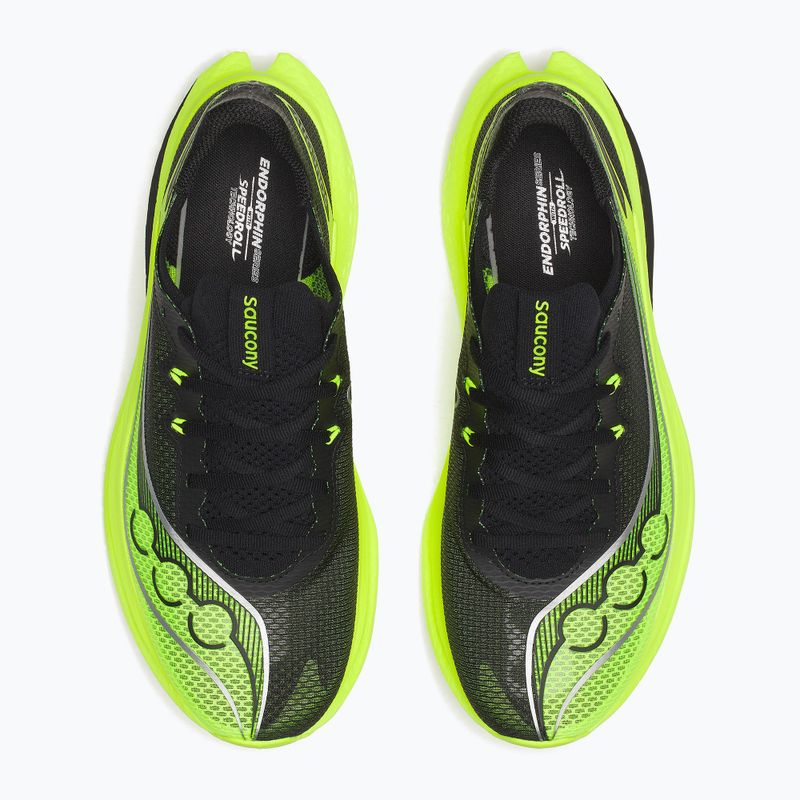Încălțăminte de alergare pentru bărbați Saucony Endorphin Pro 5 citron/black 6