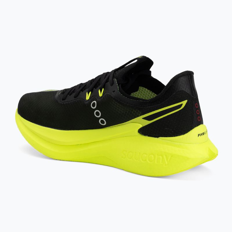 Încălțăminte de alergare pentru bărbați Saucony Endorphin Pro 5 citron/black 3