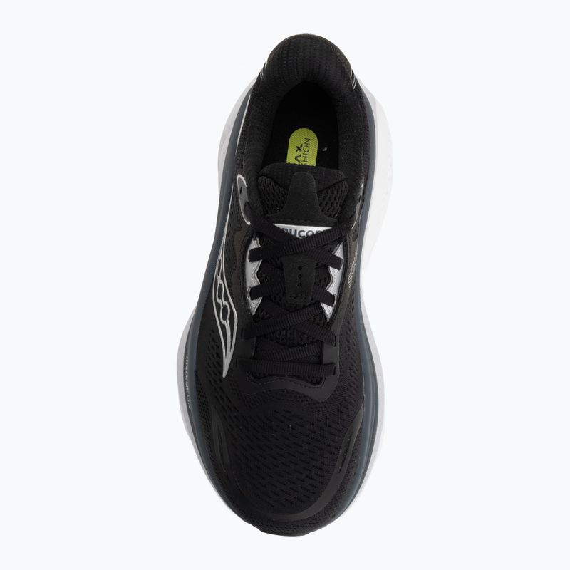 Încălțăminte de alergare pentru femei Saucony Hurricane 26 black/silver 5