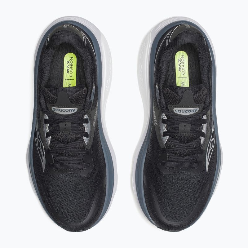 Încălțăminte de alergare pentru femei Saucony Hurricane 26 black/silver 6