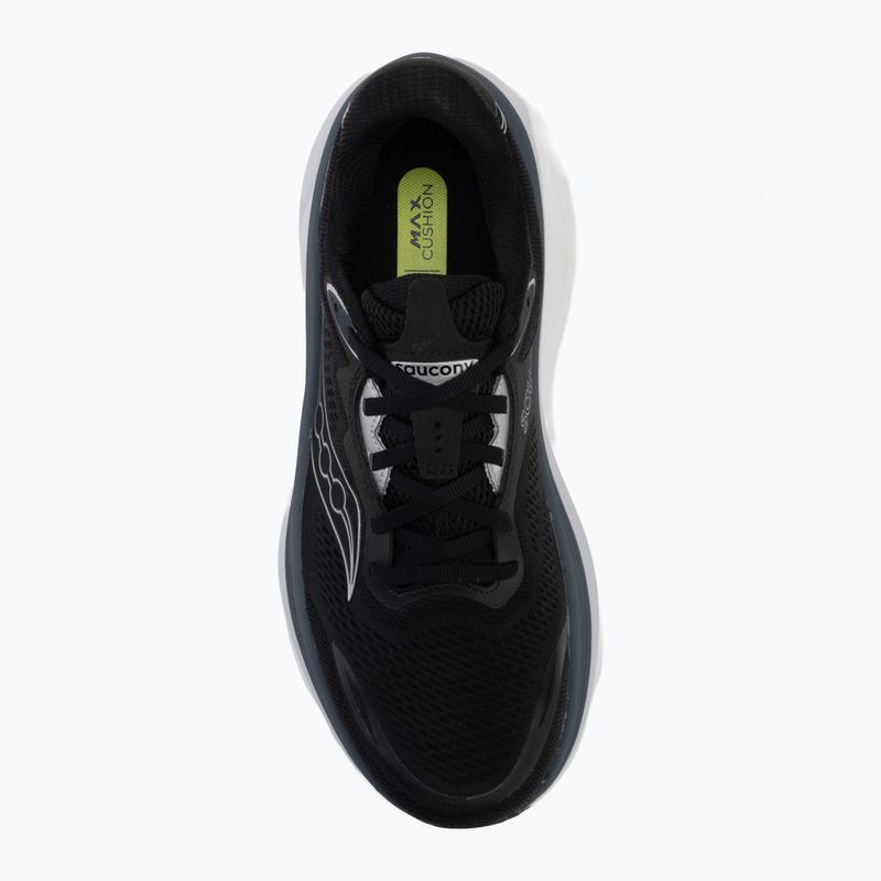 Încălțăminte de alergare pentru bărbați Saucony Hurricane 26 black/silver 5