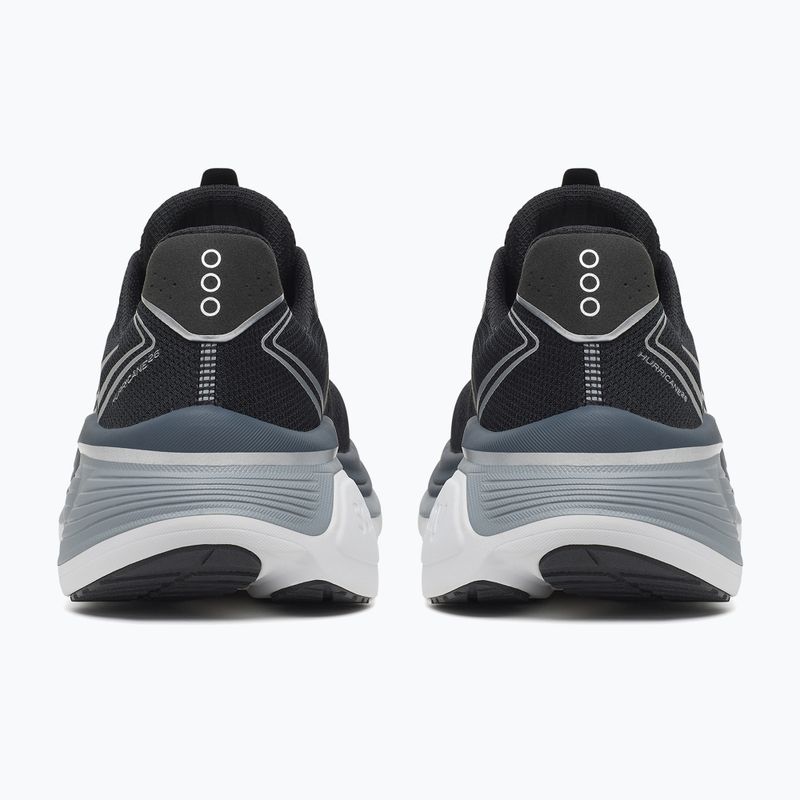 Încălțăminte de alergare pentru bărbați Saucony Hurricane 26 black/silver 4