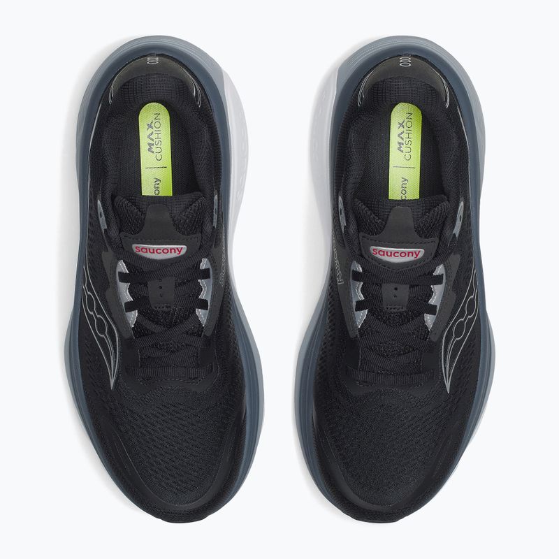 Încălțăminte de alergare pentru bărbați Saucony Hurricane 26 black/silver 6