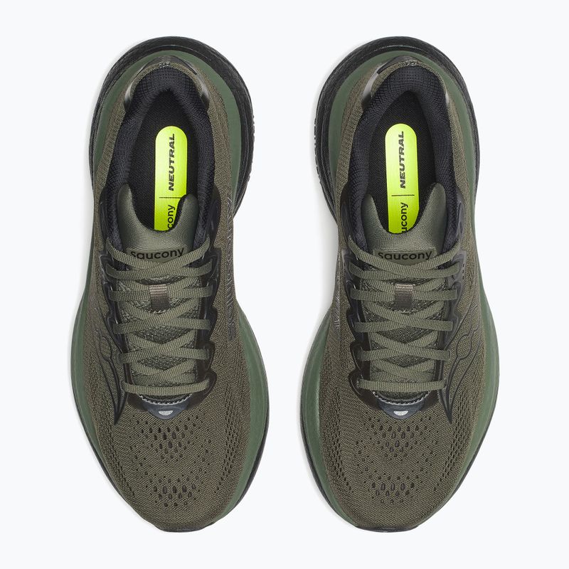 Încălțăminte de alergare pentru bărbați Saucony Ride 19 fatigue/black 6