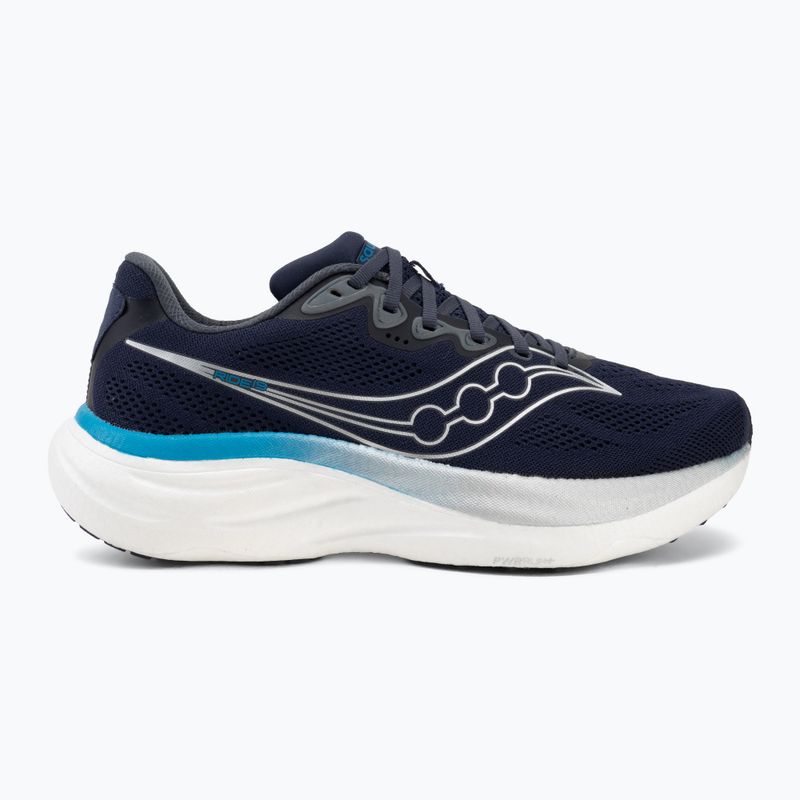 Încălțăminte de alergare pentru bărbați Saucony Ride 19 naval/cobalt 2