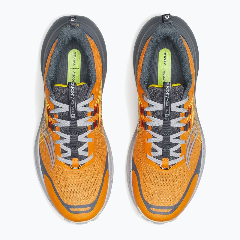 Încălțăminte de alergare pentru bărbați Saucony Xodus Ultra 4 fuego/carbon 6