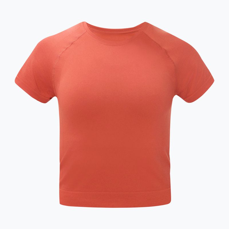 Tricou de yoga pentru femei Sweaty Betty Athlete Crop Seamless Workout terrazzo red 6