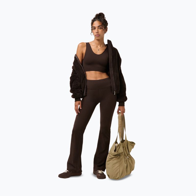 Sutien de antrenament Sweaty Betty Stamina Seamless Scoop espresso brown 2