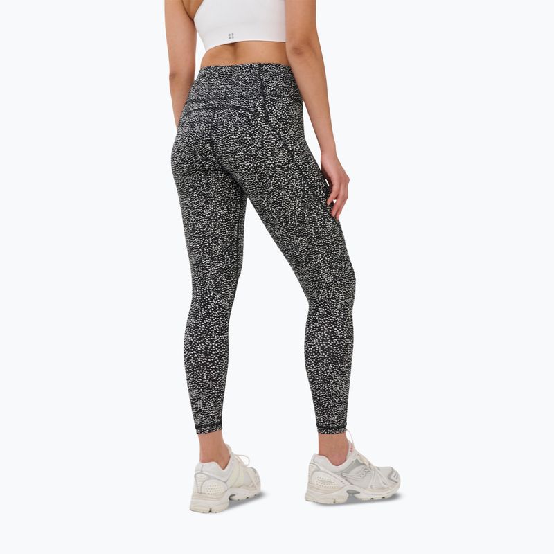 Colanți de antrenament pentru femei Sweaty Betty Power Workout 7/8 black micro dot print 3