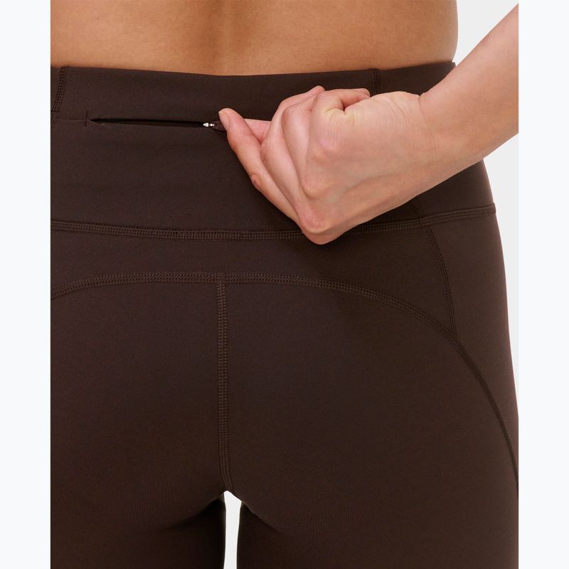 Colanți de antrenament pentru femei Sweaty Betty Power Workout 7/8 espresso brown 7
