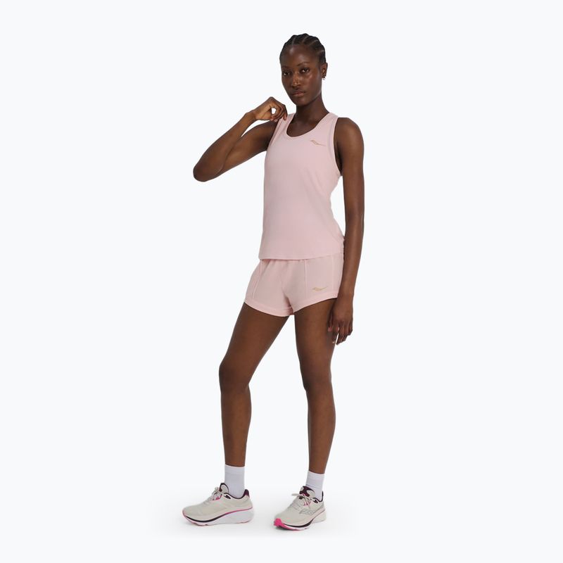 Tricou de alergare pentru femei Saucony Stopwatch Singlet silk heather 2