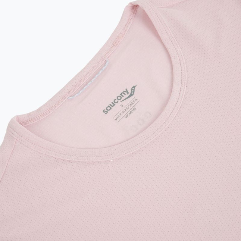 Tricou de alergare pentru femei Saucony Stopwatch silk heather 3