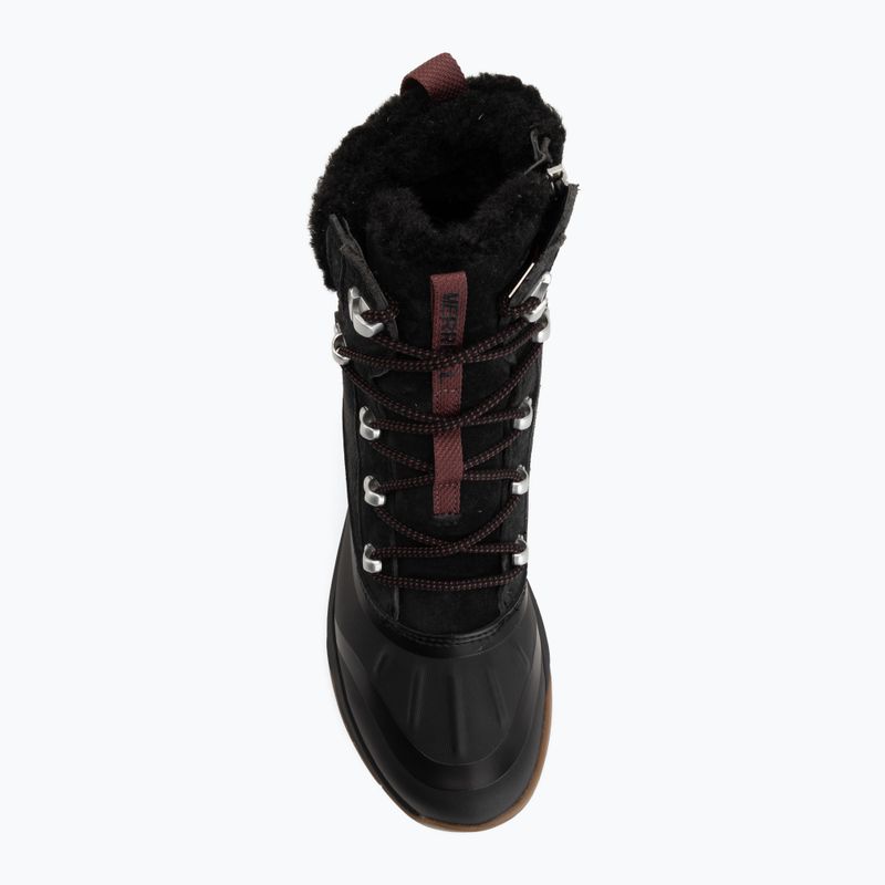 Ghete pentru femei Merrell Siren 4 Thermo Lace WP black 5