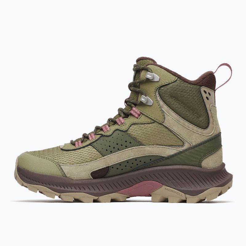 Încălțăminte de drumeție pentru femei Merrell Speed Strike 2 Thermo Mid WP olivine 2