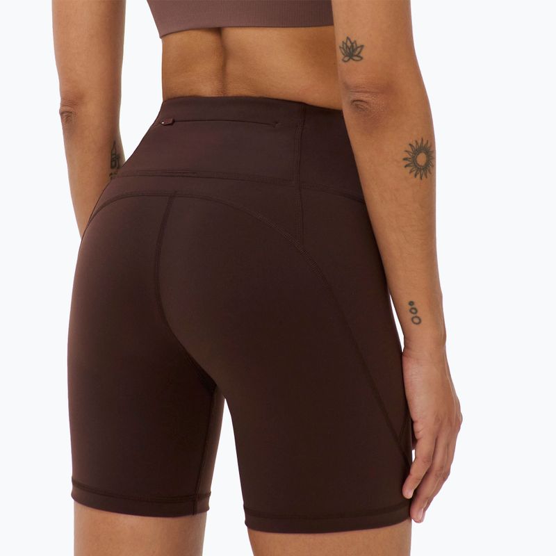 Pantaloni scurți pentru femei Sweaty Betty Power Biker 6" Espresso Brown 3