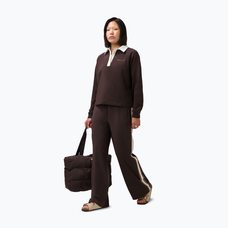 Bluză pentru femei Sweaty Betty Revive Rugby espresso brown 2