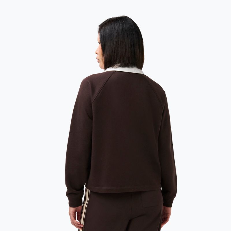 Bluză pentru femei Sweaty Betty Revive Rugby espresso brown 3