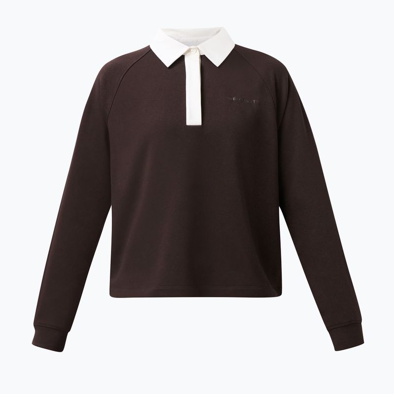 Bluză pentru femei Sweaty Betty Revive Rugby espresso brown 6