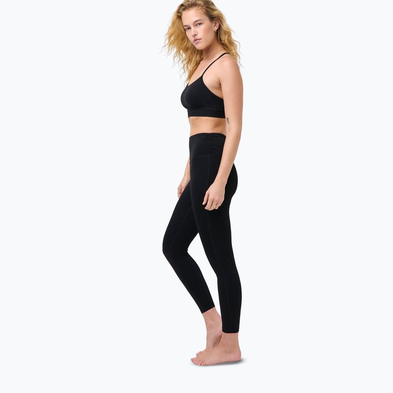 Colanți de antrenament pentru femei Sweaty Betty Ultimate Studio 7/8 Ruched black 2