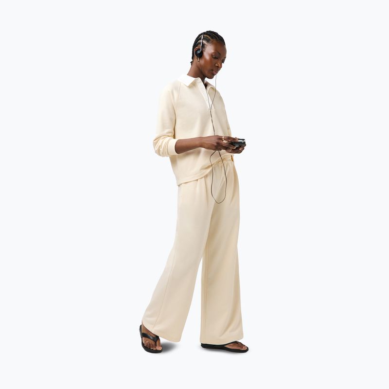 Pantaloni de antrenament pentru femei Sweaty Betty Revive Track ecru beige 2